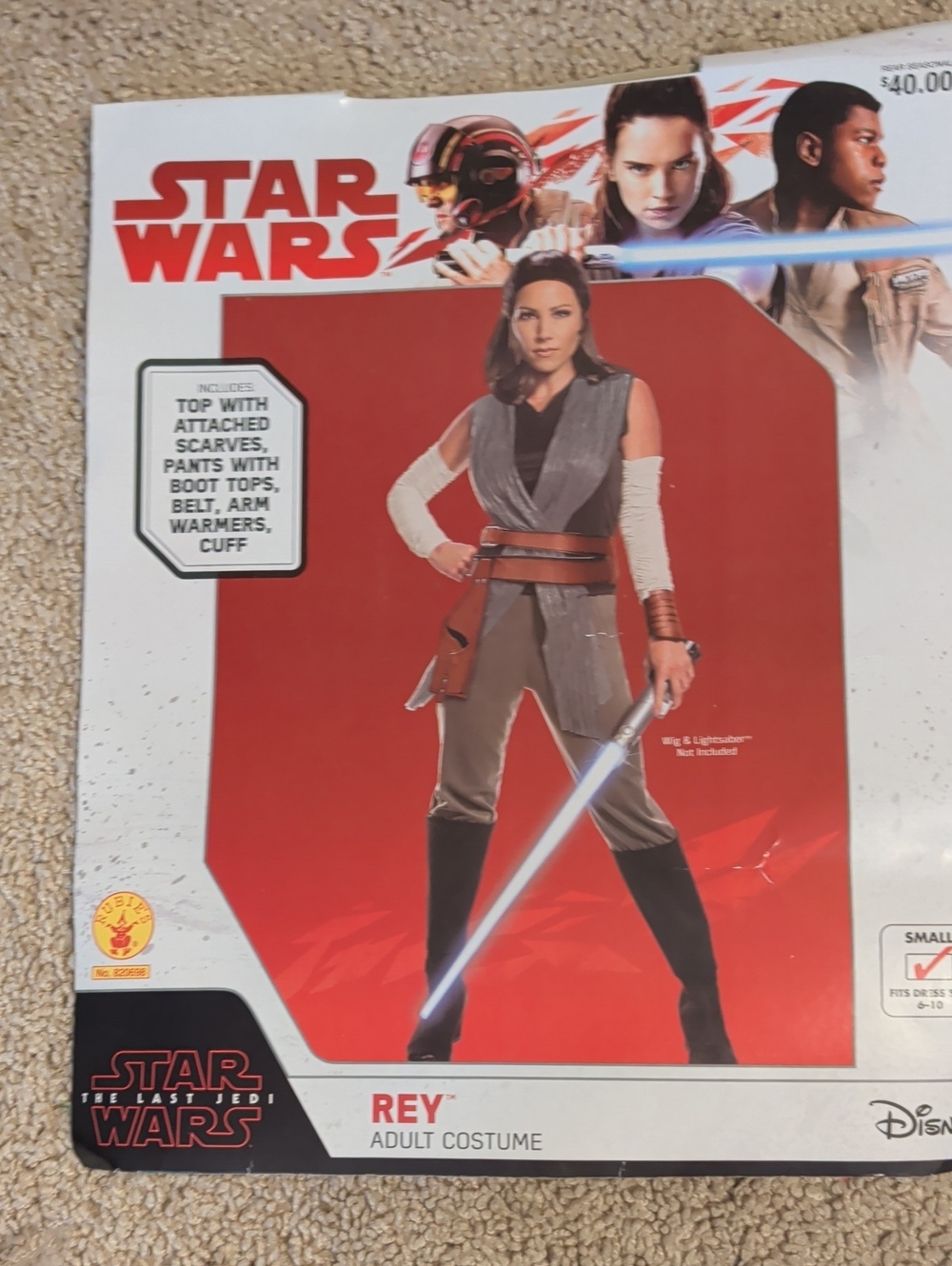 Star Wars Rey Adult Costume - Gray, Brown, Black